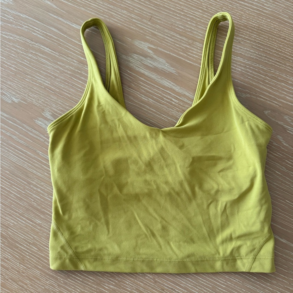 lululemon align tank in Pear Green